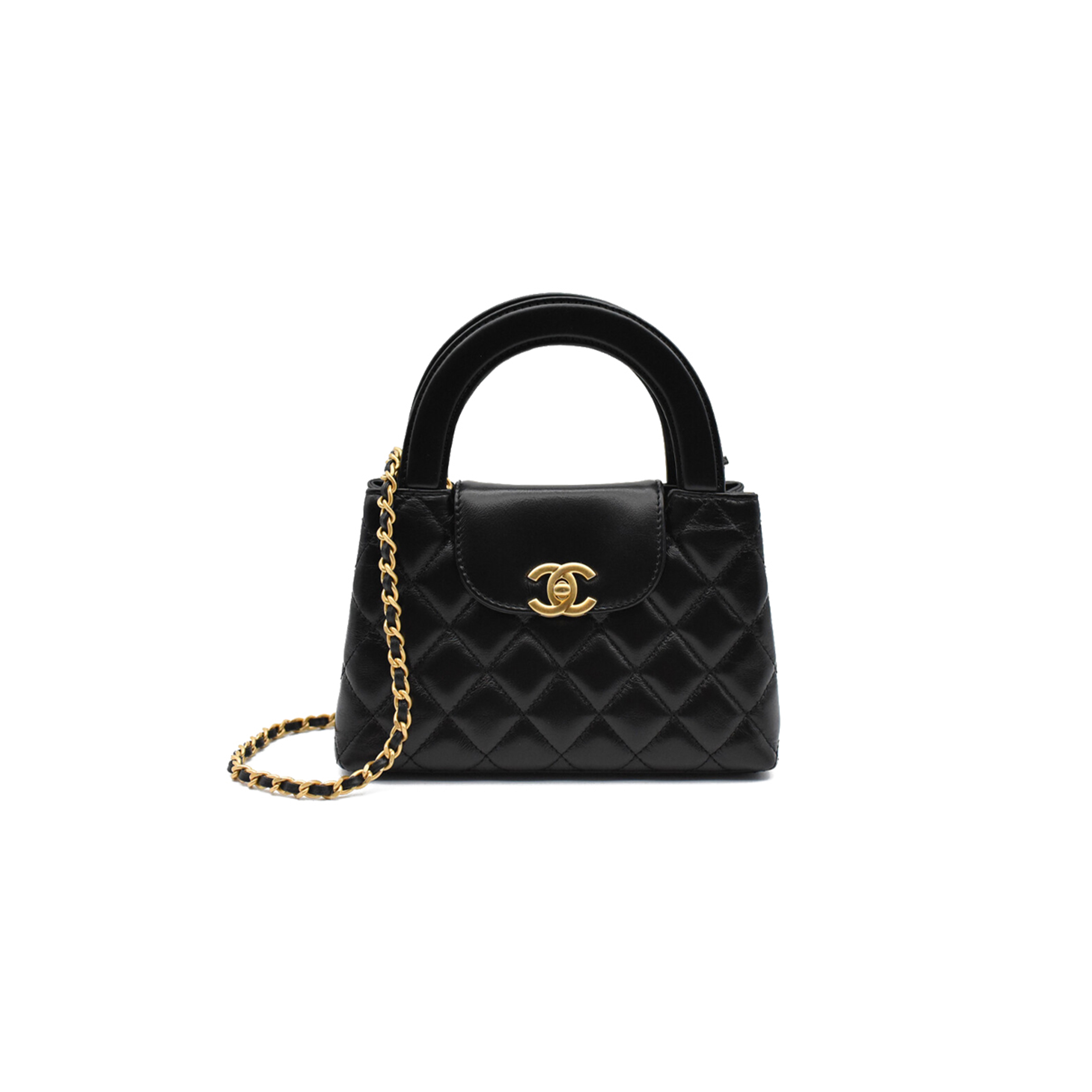 Ch*el master kelly large handbag chain as4416 (19*13*7cm)